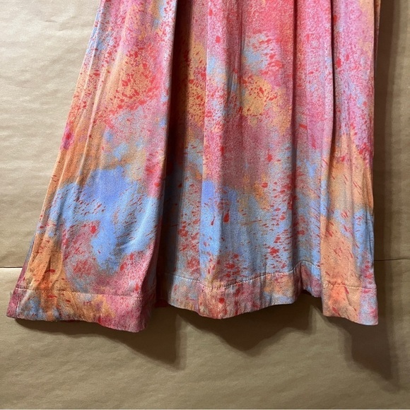 Free People | Seduction Playsuit Wide Leg Jumpsuit Crisscross Pleated Size XS - Picture 7 of 15